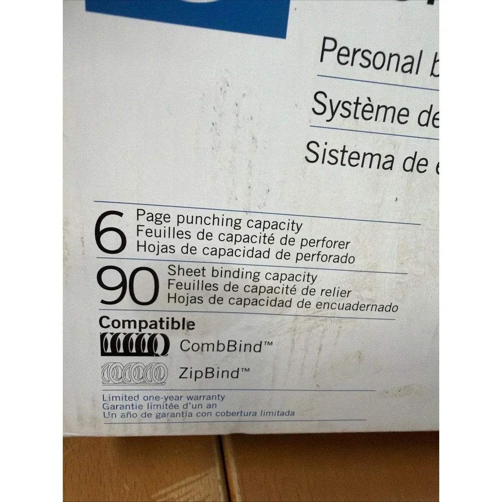 GBC CombBind C50 Binding System for Classroom, Home & Work, Office 90 Sheet Cap